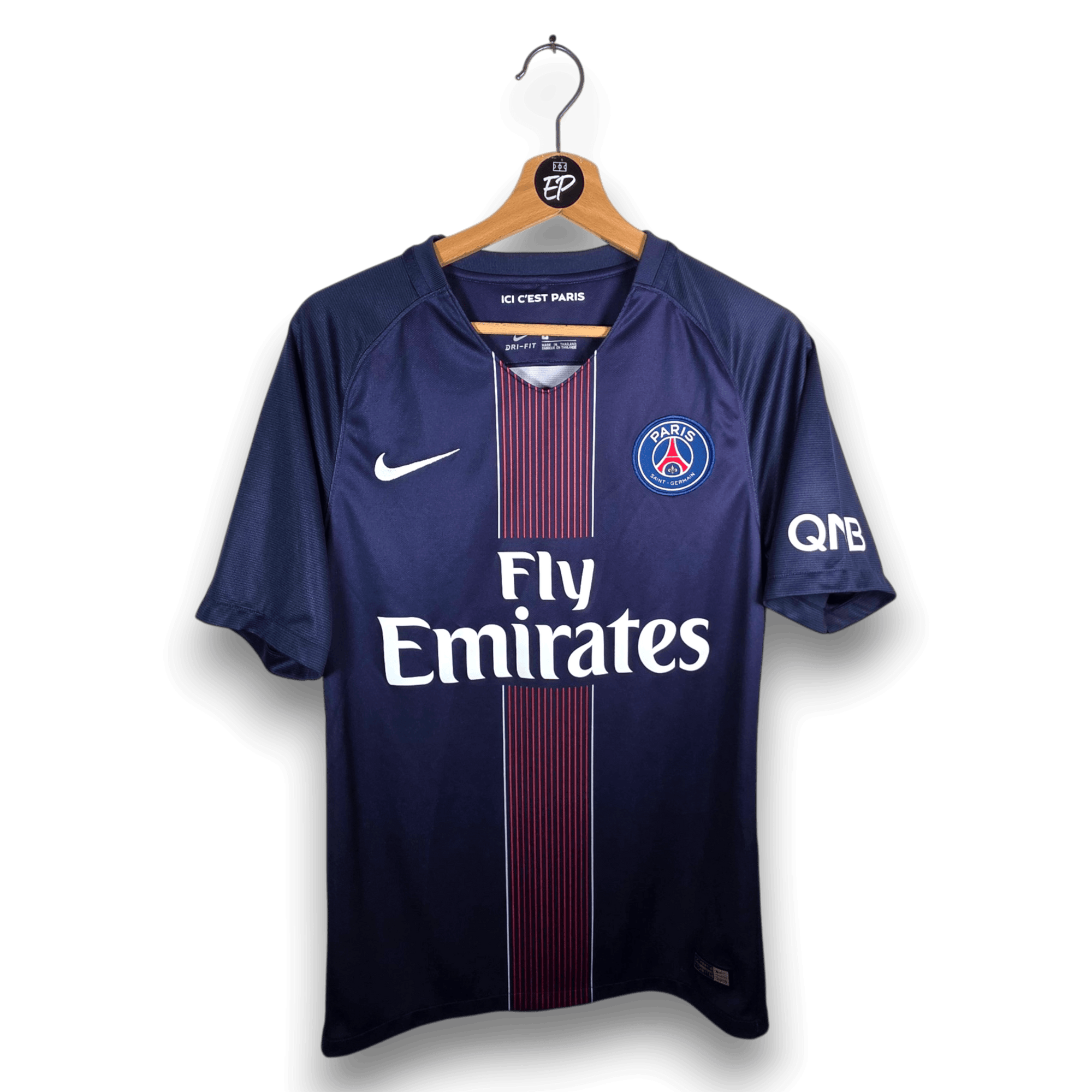 2016-17 PSG Home Shirt Thiago Silva 