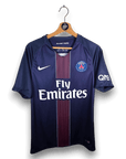 2016-17 PSG Home Shirt Thiago Silva 