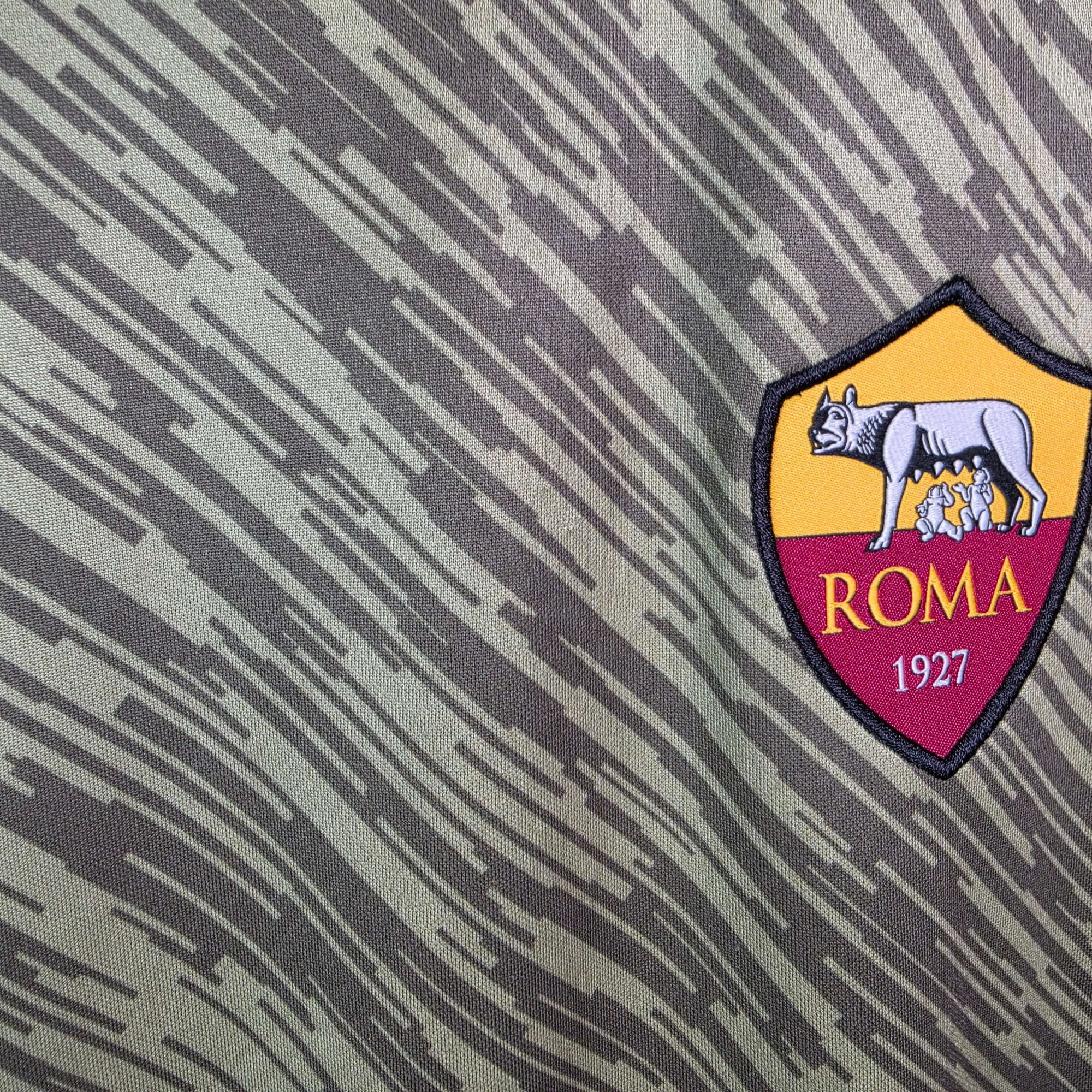 2017-18 AS Roma Pre-Match Shirt - 9/10 - (XL)