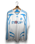 2007-08 Olympique Marseille Home LS Shirt Cana 