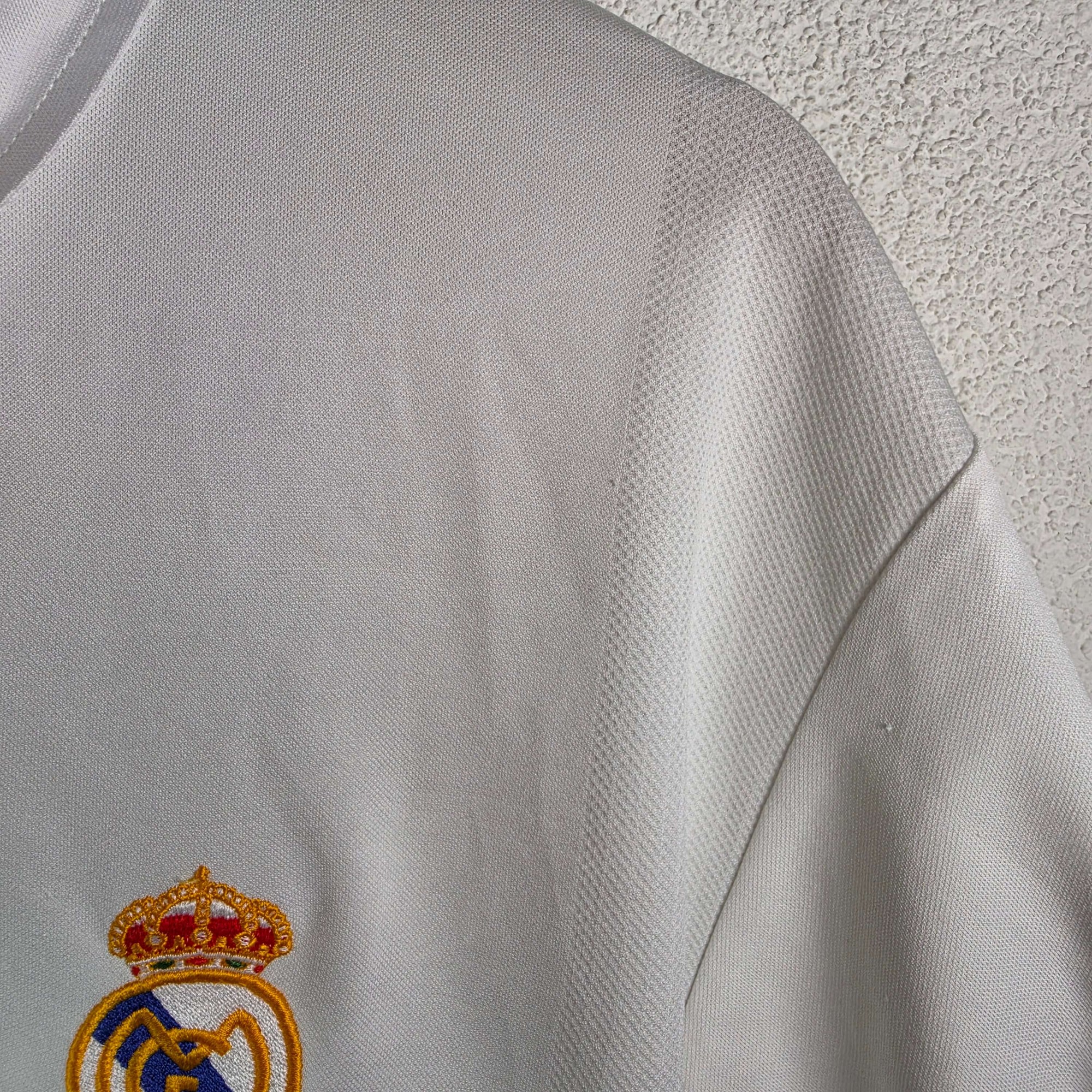 2002-03 Real Madrid Home Shirt Makelele 
