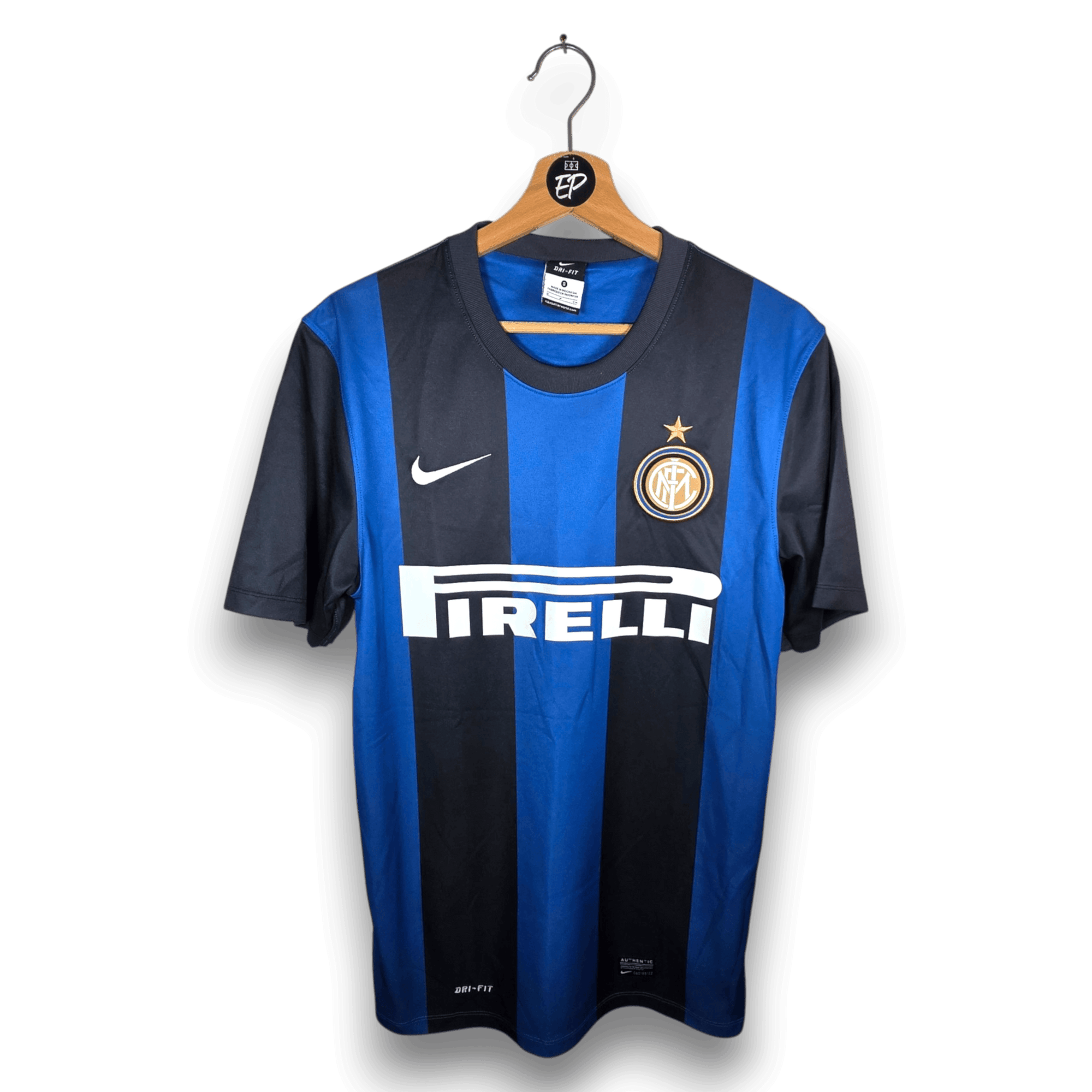 2012-13 Inter Milan Home Shirt Basic - 8.5/10 - (S)
