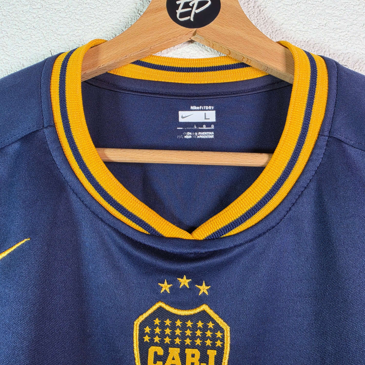 2006-07 Boca Juniors Home Shirt Palacio 