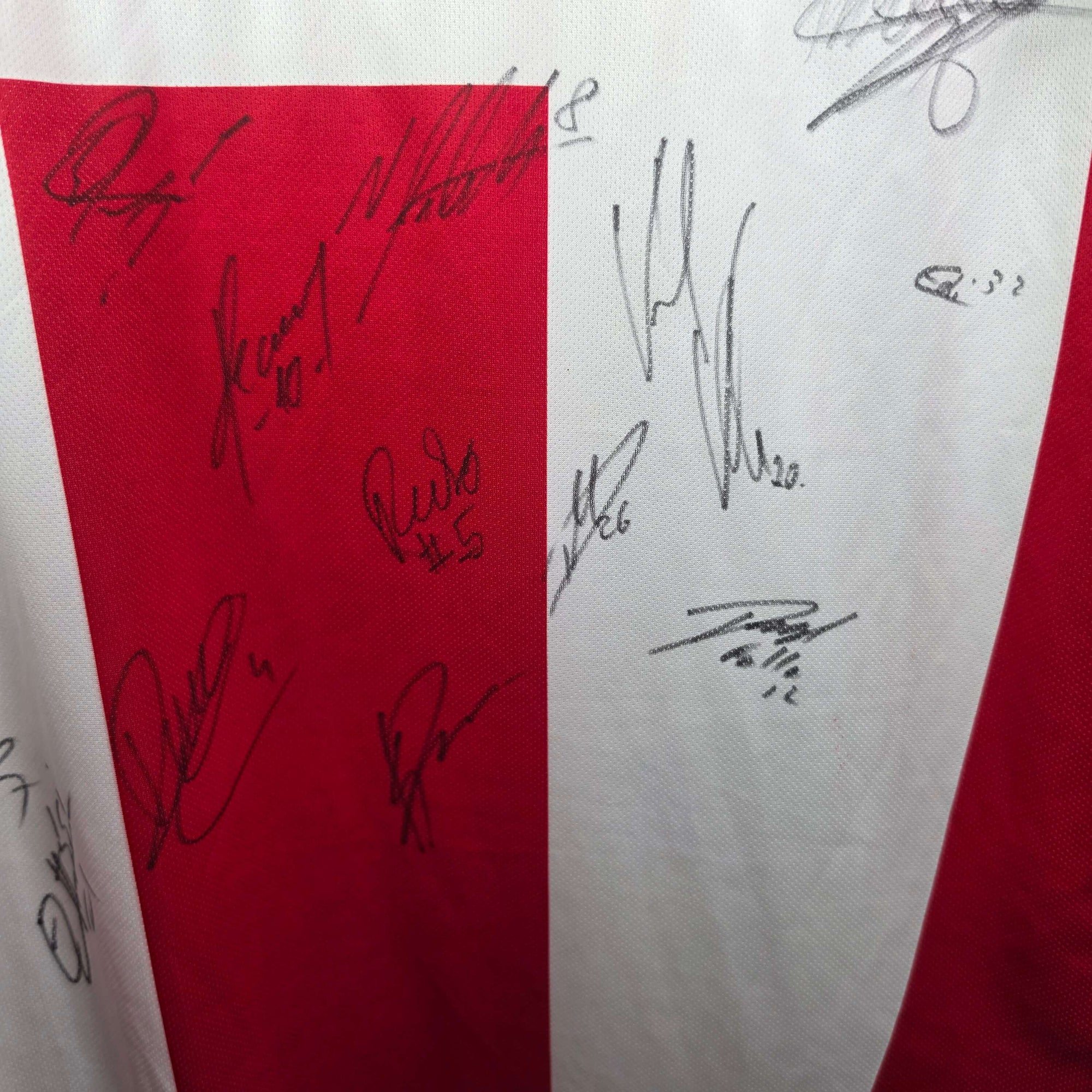 2014-15 FC Sion Home Shirt SIGNED - 8/10 - (XL)