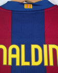 2007-08 FC Barcelona Home Shirt Ronaldinho 