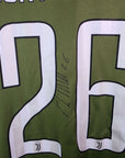 2017-18 Juventus Third Shirt SIGNED Lichtsteiner 