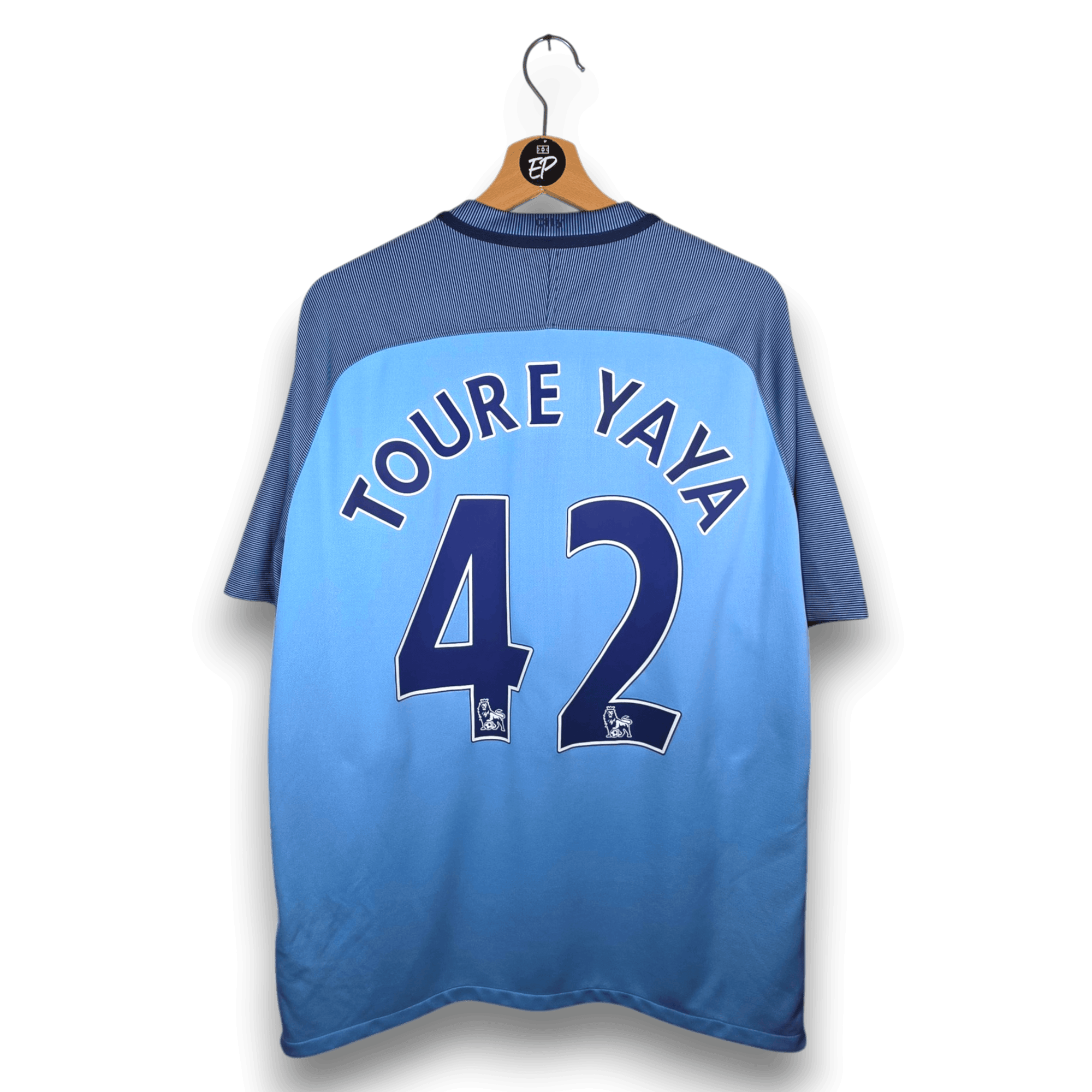 2016-17 Manchester City Home Shirt Toure Yaya 