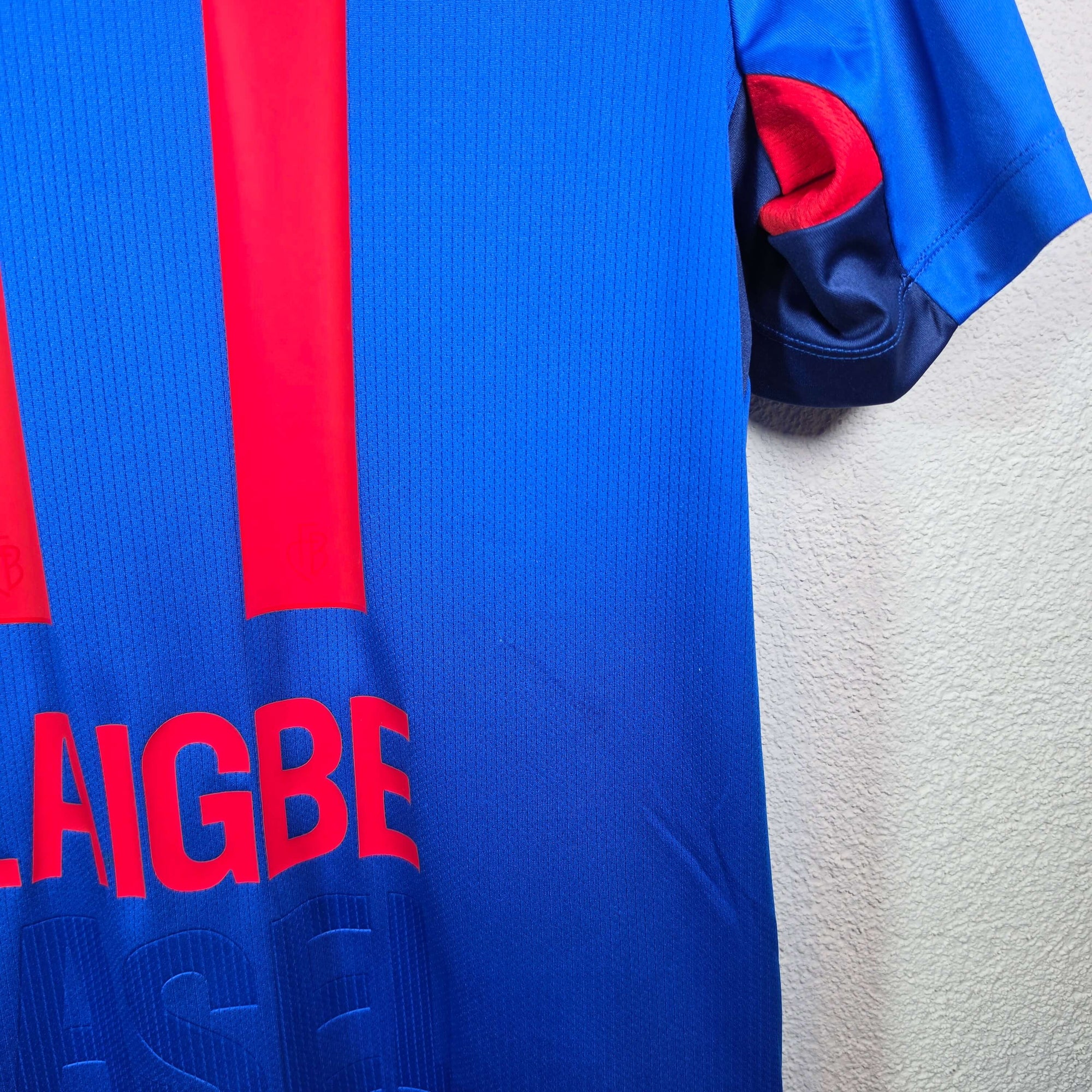 2026-27 FC Basel Home Shirt Match Worn Olaigbe 
