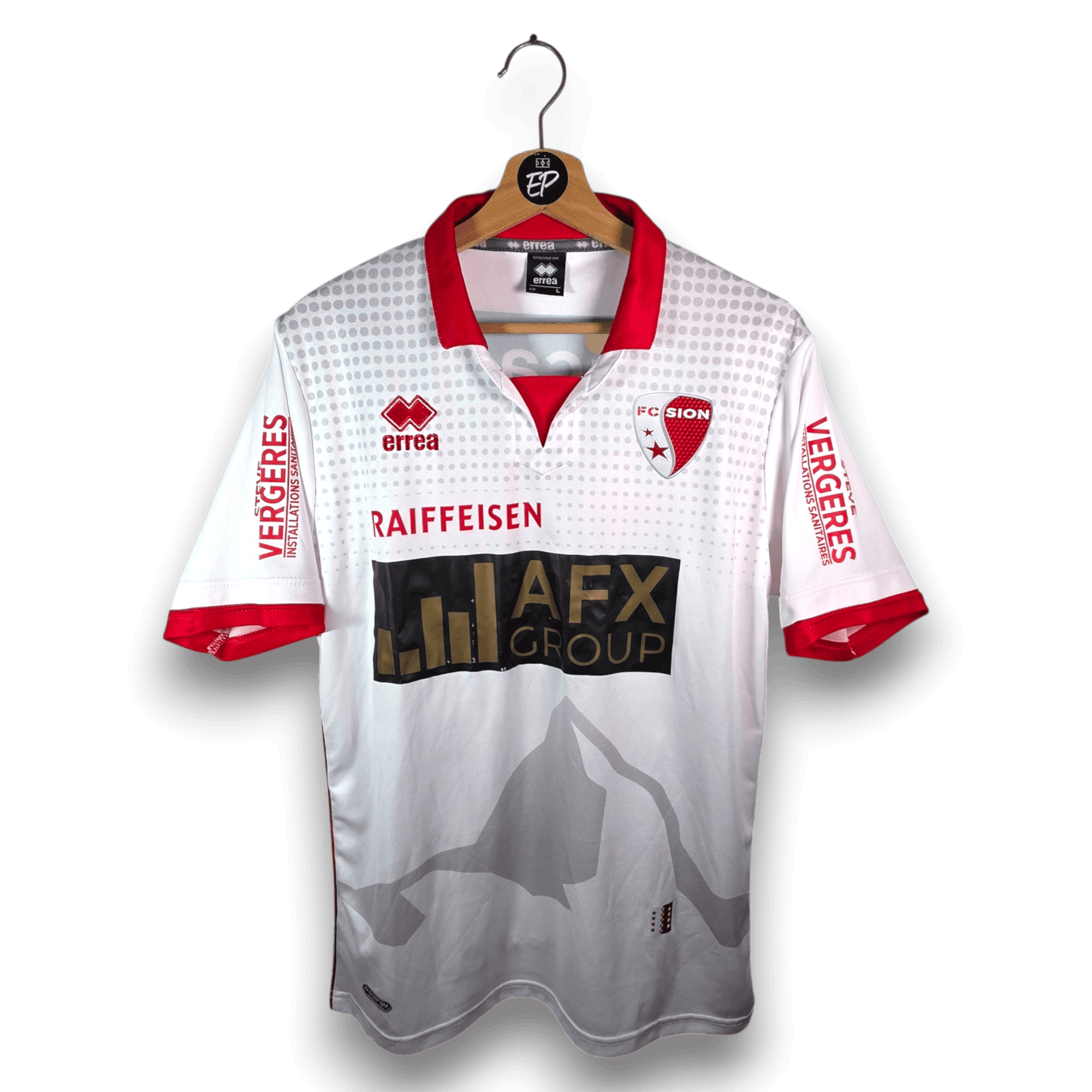 2016-17 FC Sion Away Shirt Lüchinger 