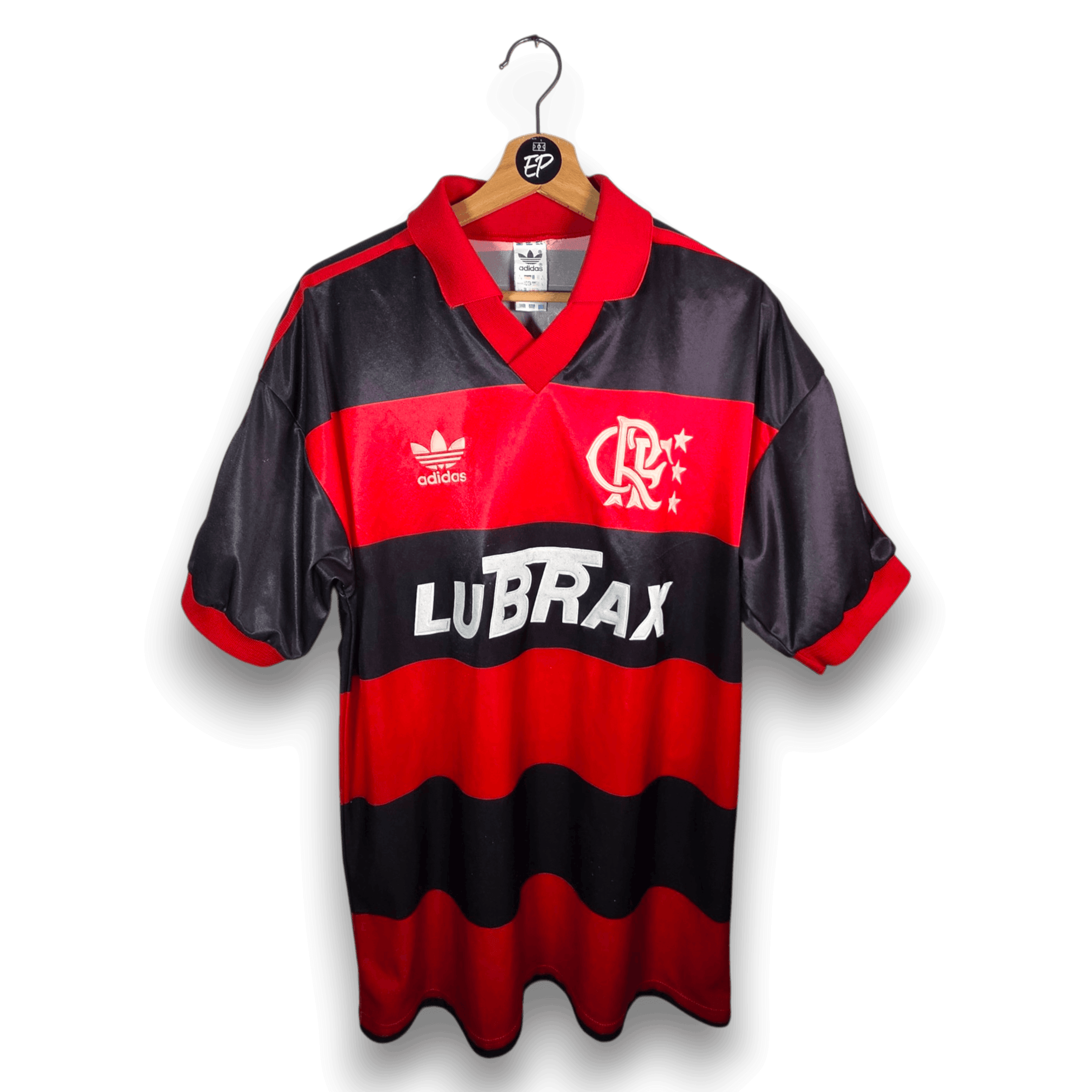 1990-92 Flamengo Home Shirt - 7.5/10 - (L)