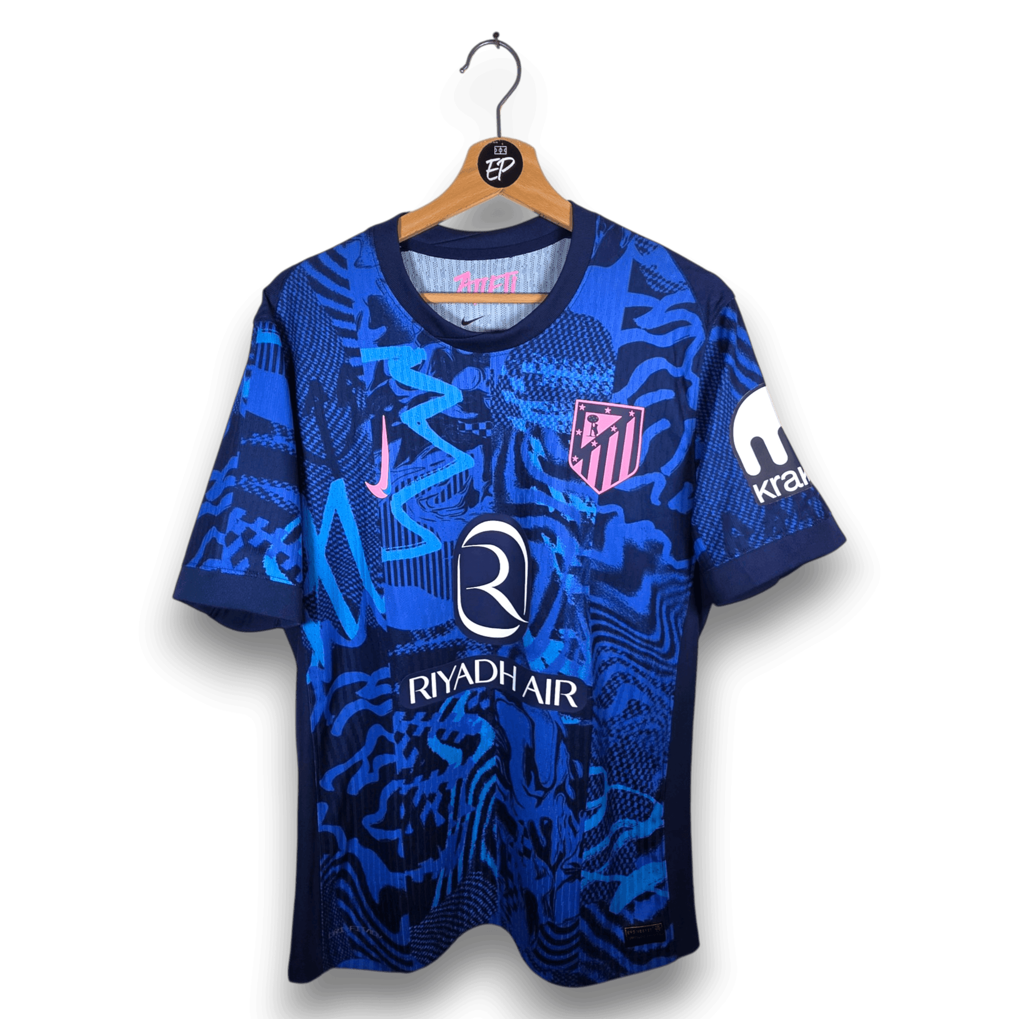 2024-25 Atletico Madrid Third Shirt Player Version Alvarez 