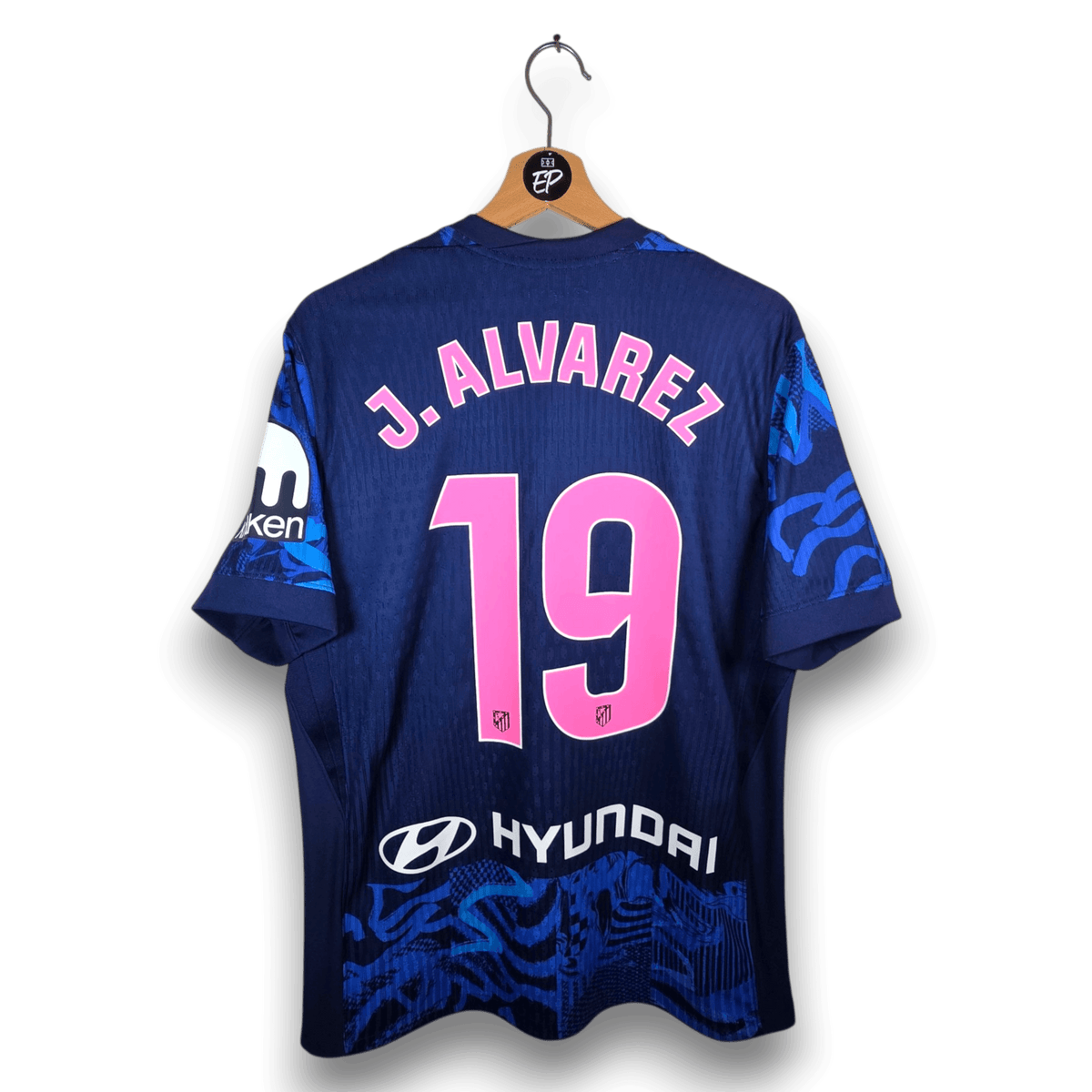 2024-25 Atletico Madrid Third Shirt Player Version Alvarez 