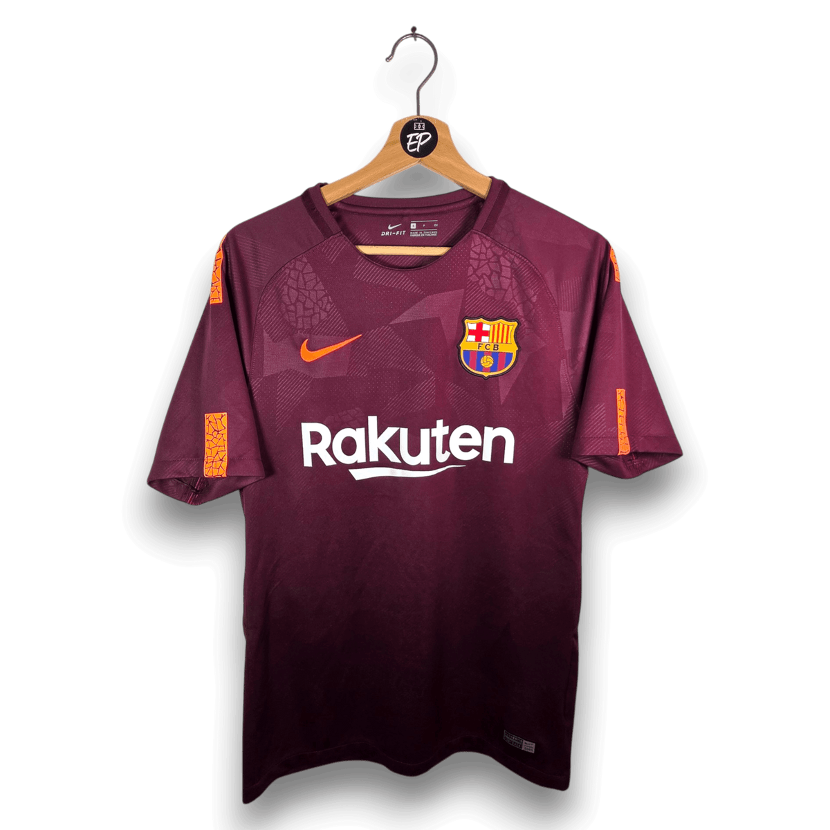 2017-18 FC Barcelona Third Shirt Messi 