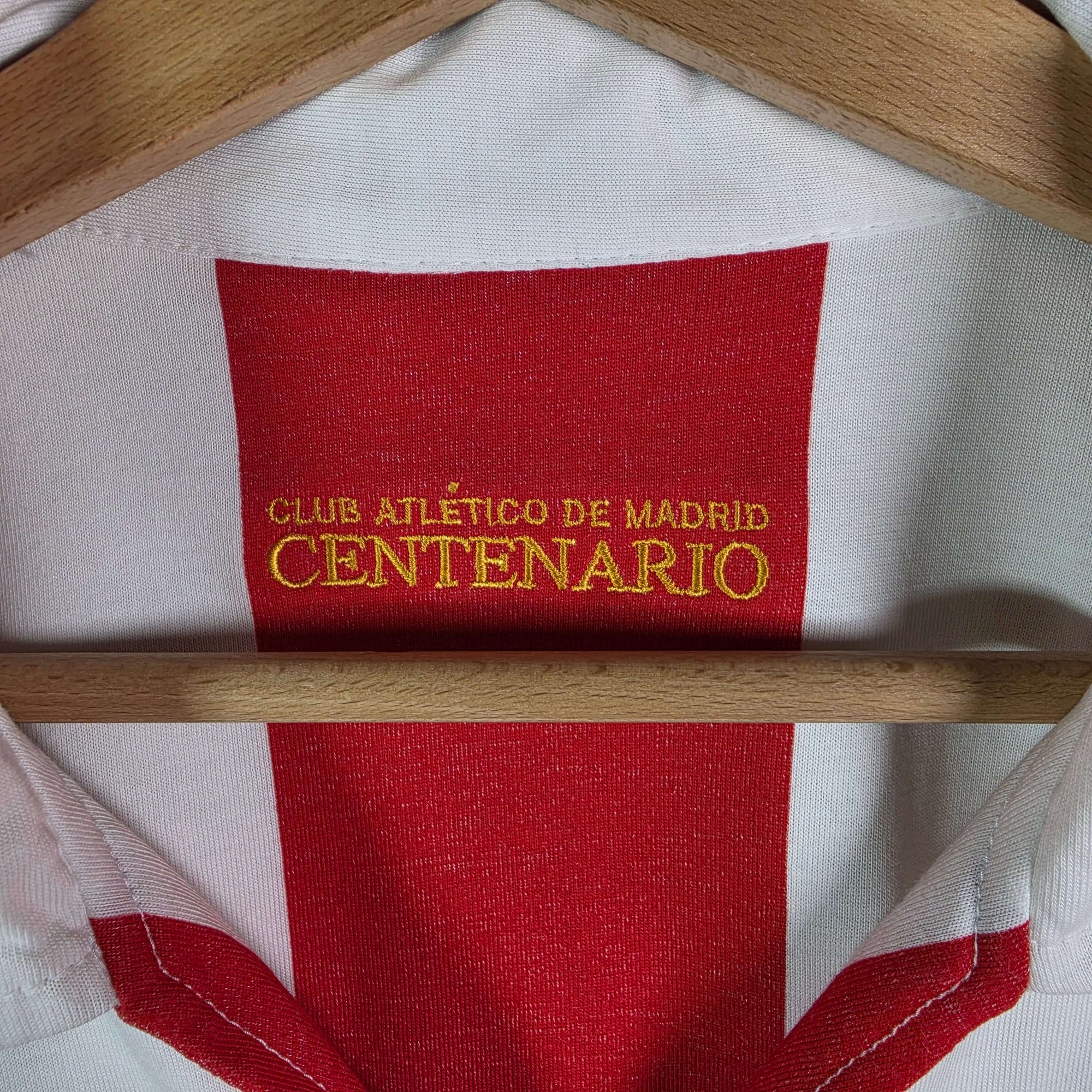 2003-04 Atletico Madrid Home Shirt Centenary Torres 