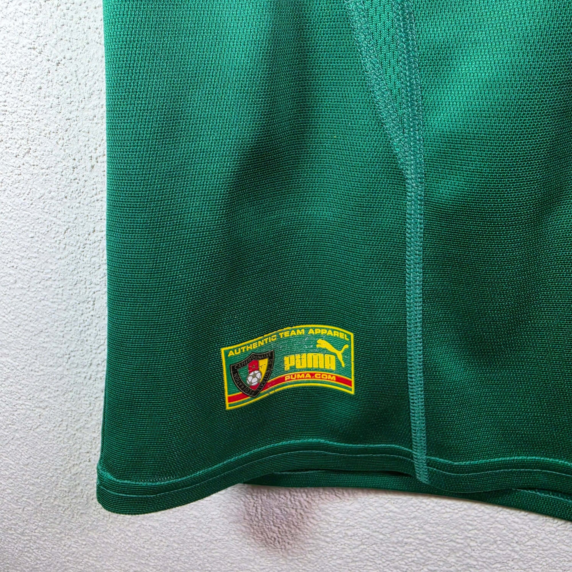 2002 Cameroon Home Shirt Eto'o 