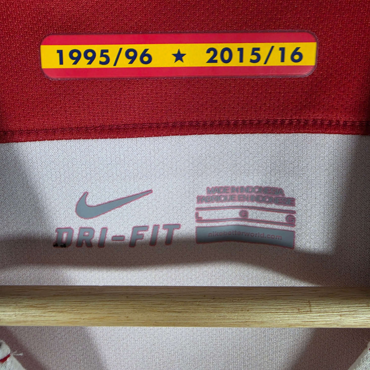2015-16 Atletico Madrid Home Shirt - 9.5/10 - (L)