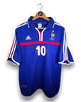2000-02 France Home Shirt Zidane 
