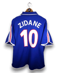2000-02 France Home Shirt Zidane 