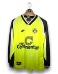 1996-97 Dortmund Home Shirt LS Chapuisat 