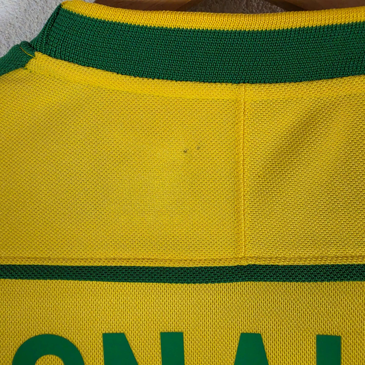 1998-00 Brazil Home Shirt Ronaldo 