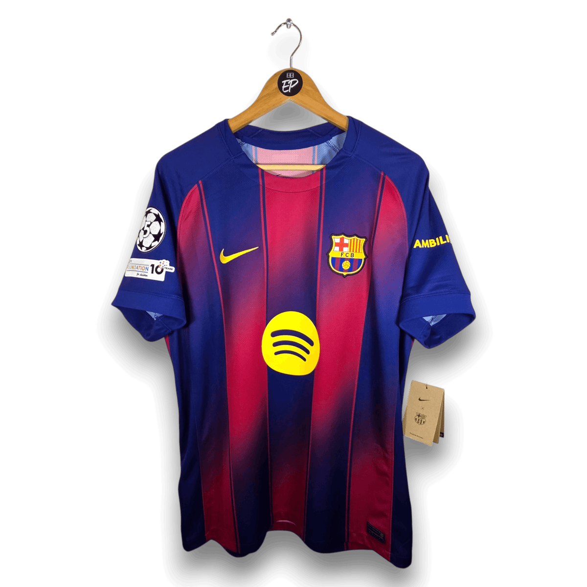 2025-26 FC Barcelona Home Shirt Lamine Yamal 