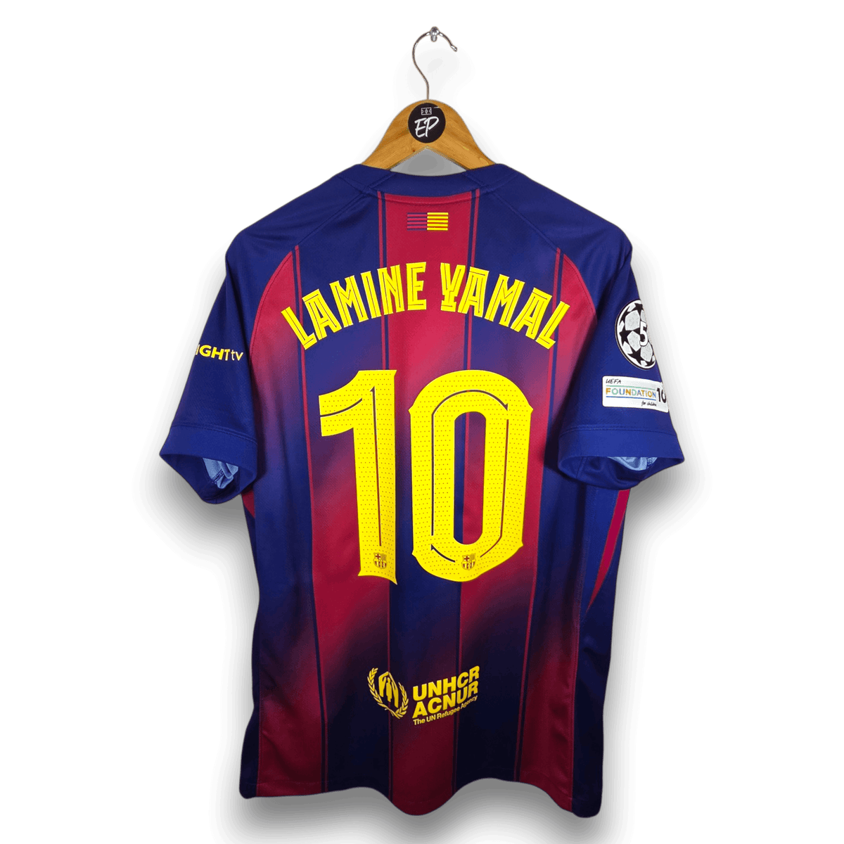 2025-26 FC Barcelona Home Shirt Lamine Yamal 