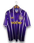 1992-94 Manchester City Away Shirt - 9.5/10 - (XL)