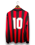 1990-91 AC Milan Home Shirt LS (Gullit) 