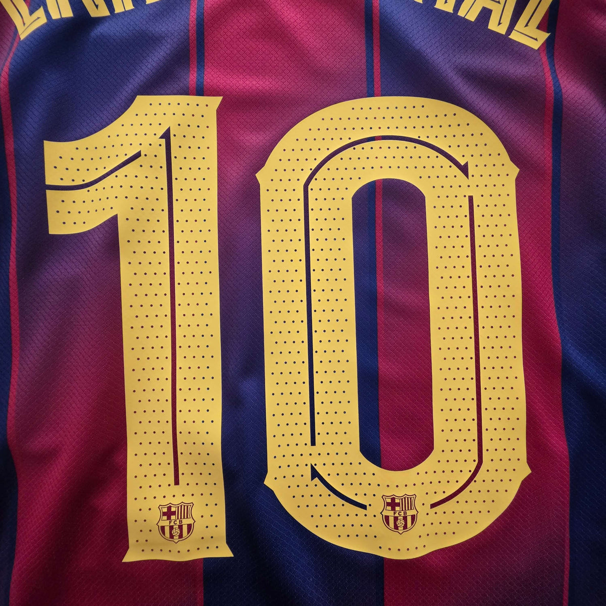 2025-26 FC Barcelona Home Shirt Lamine Yamal 