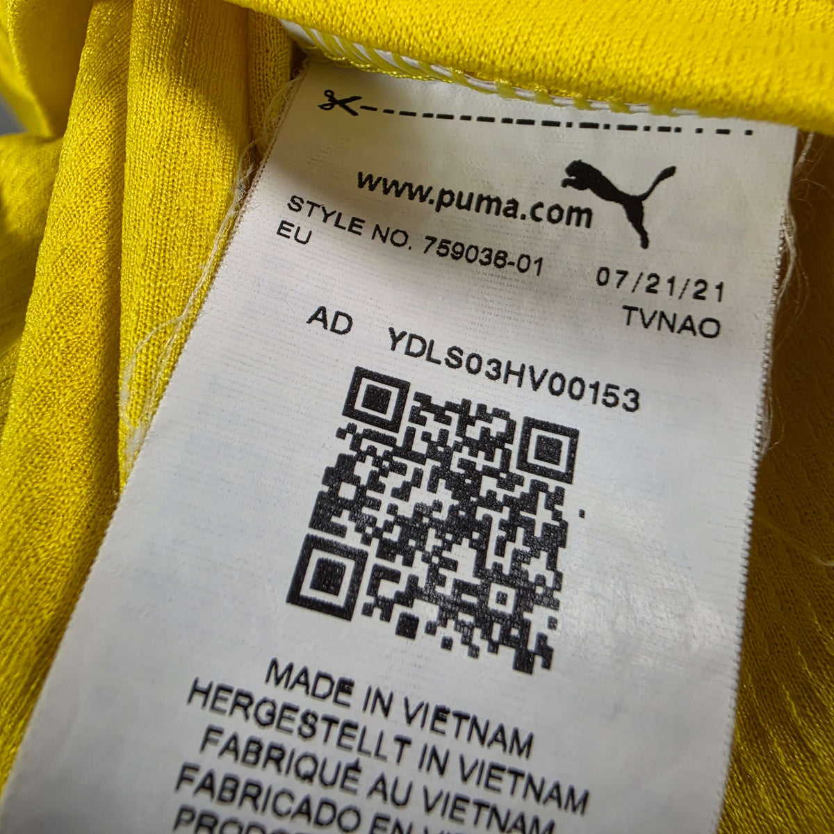 2021-22 Dortmund Home Shirt Haaland 