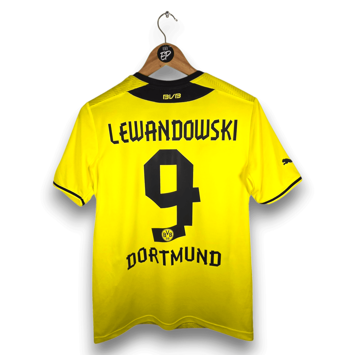 2013-14 Dortmund Home Shirt Lewandowski 