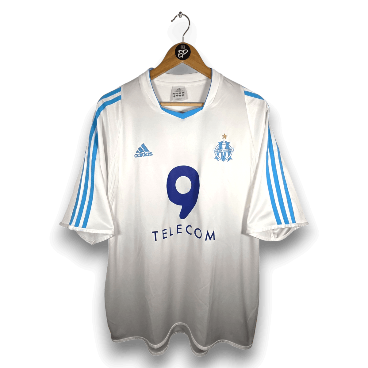 2003-04 Olympique Marseille Home Shirt Drogba 