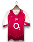 2004-05 Arsenal Home Shirt Senderos 