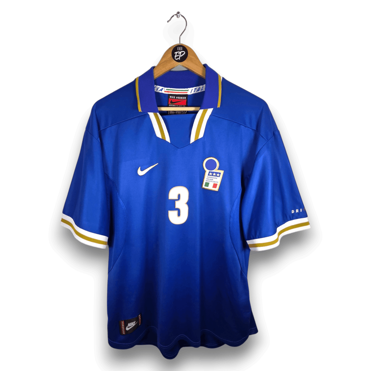 1996-97 Italy Home Shirt Maldini 