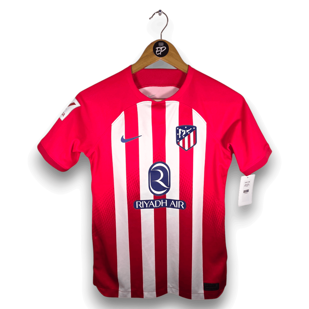 2023-24 Atletico Madrid Home Shirt Morata 