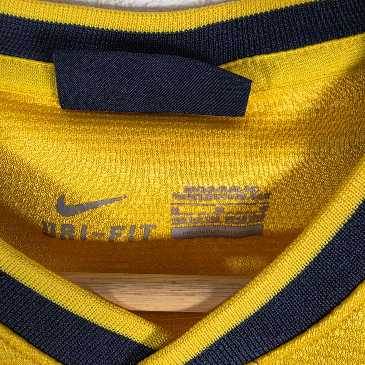 2013-14 Atletico Madrid Away Shirt - 6.5/10 - (10-12 Years)