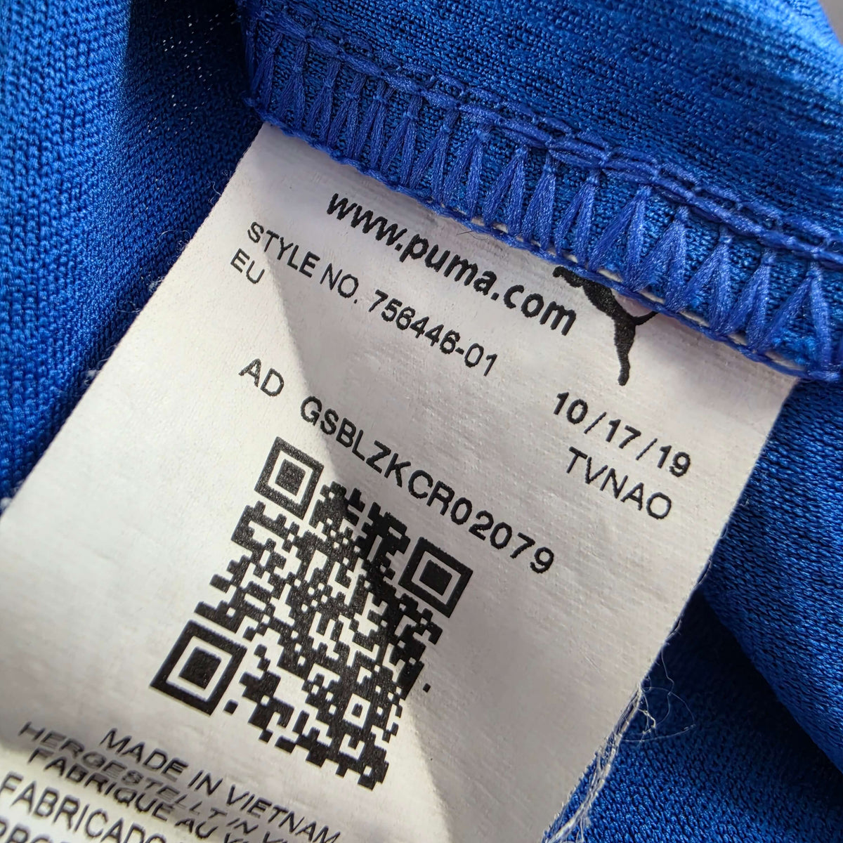 2020-21 Italy Home Shirt - 7/10 - (11-12 Years)