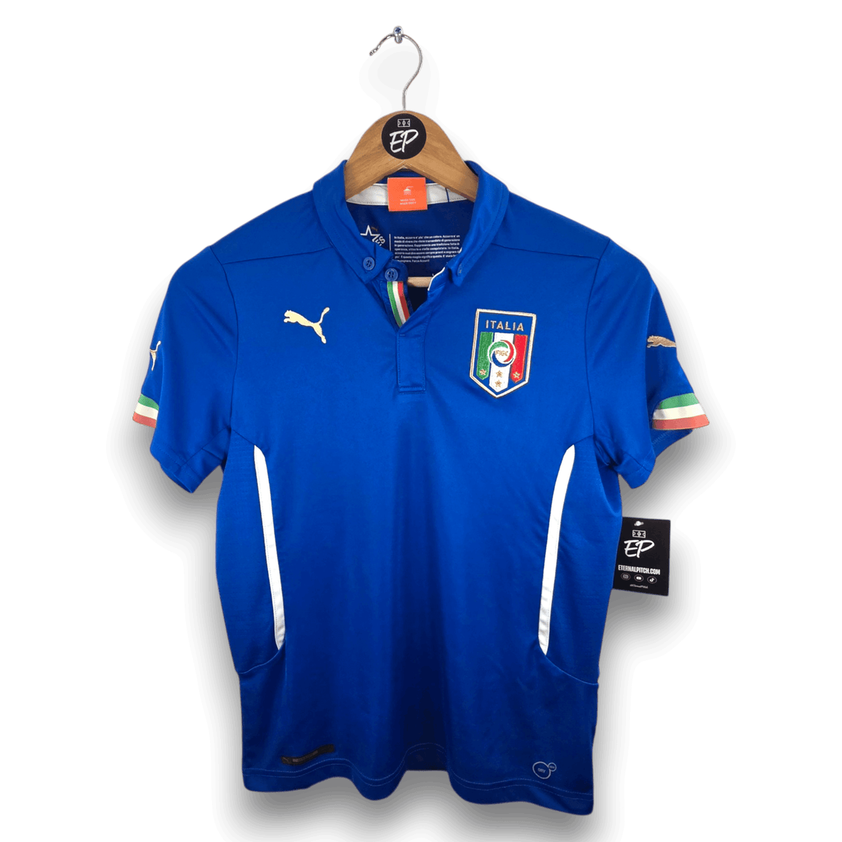2014-15 Italy Home Shirt - 9/10 - (12 Years)