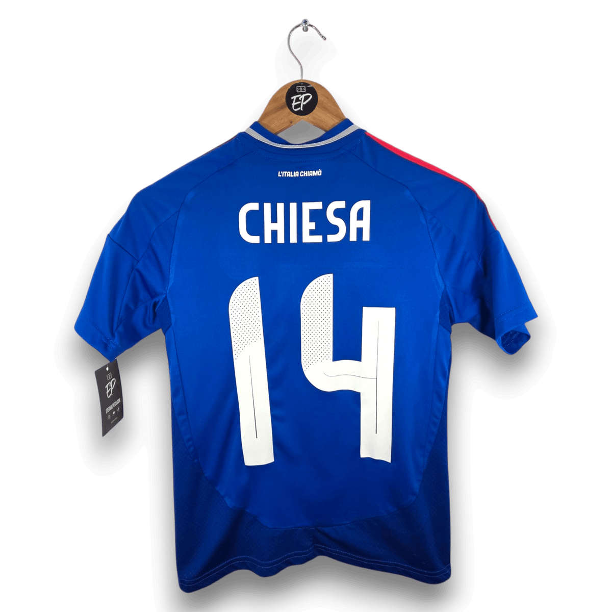 2024-25 Italy Home Shirt Chiesa 