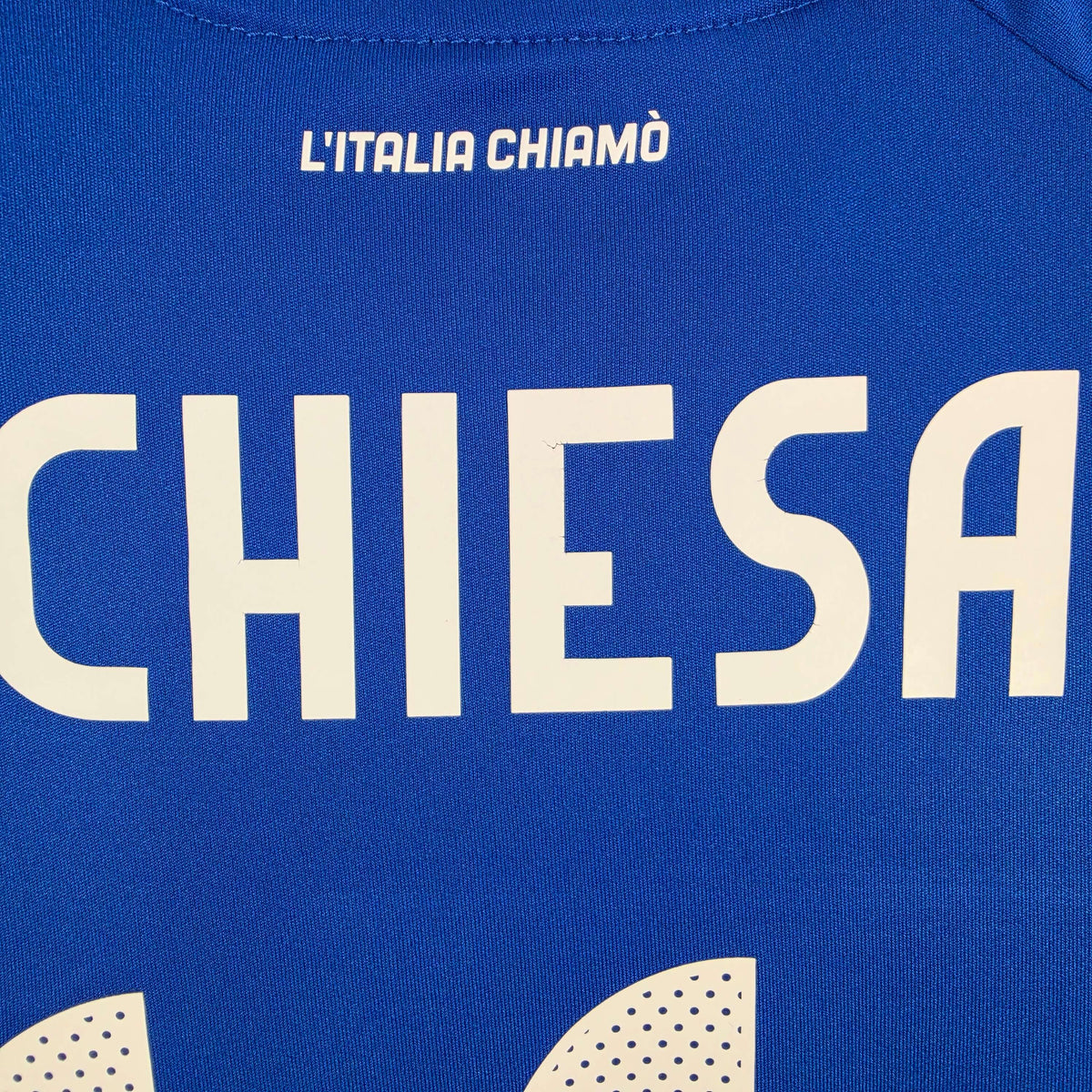2024-25 Italy Home Shirt Chiesa 