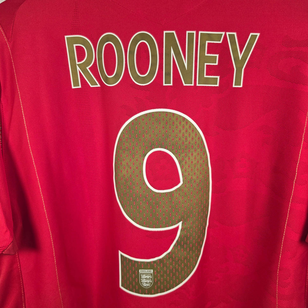 2006-08 England Away Shirt Rooney 