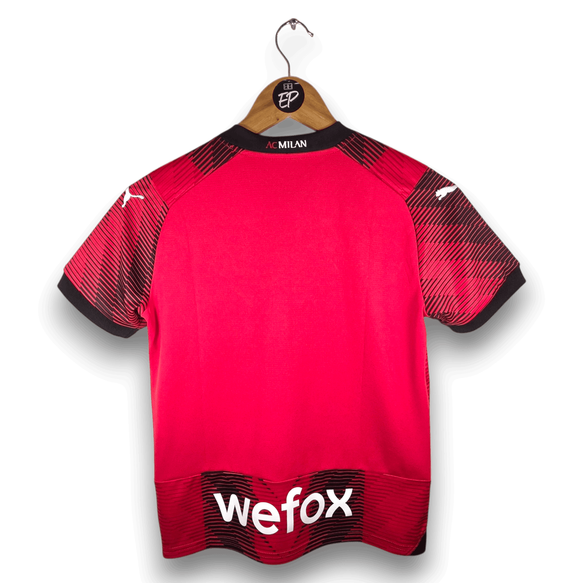 2023-24 AC Milan Home Shirt - 9.5/10 - (11-12 Years)