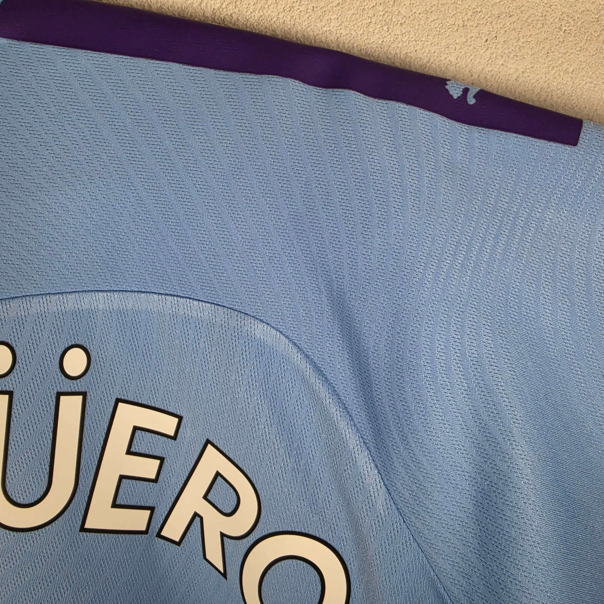 2019-20 Manchester City Home Shirt Aguero 