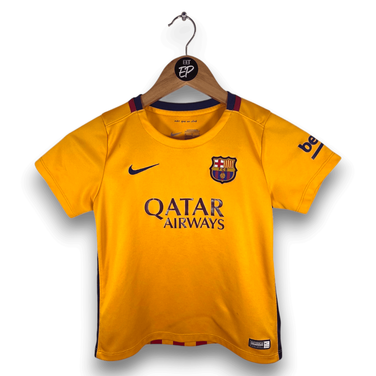2015-16 FC Barcelona Away Shirt - 7/10 - (5-6 Years)