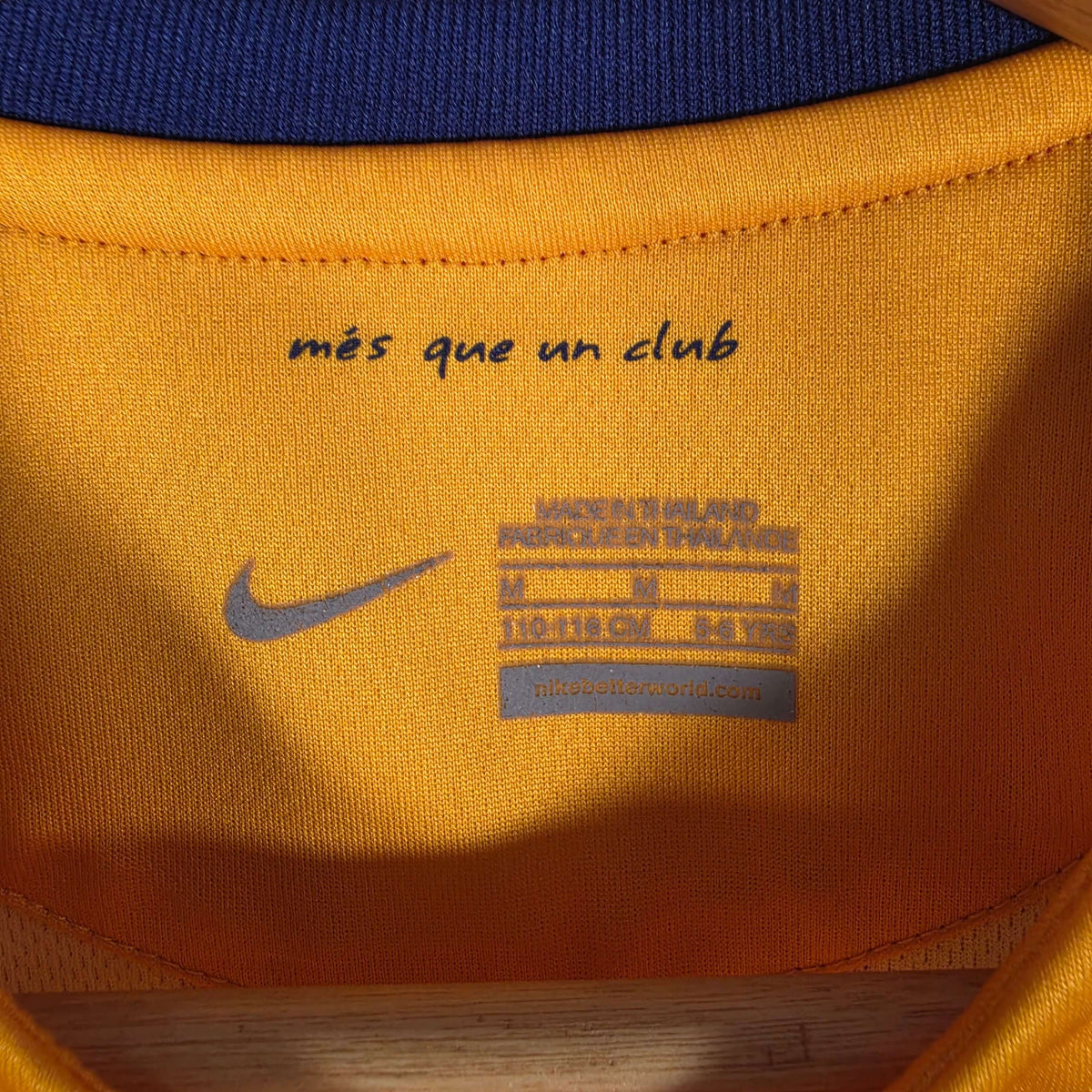 2015-16 FC Barcelona Away Shirt - 7/10 - (5-6 Years)