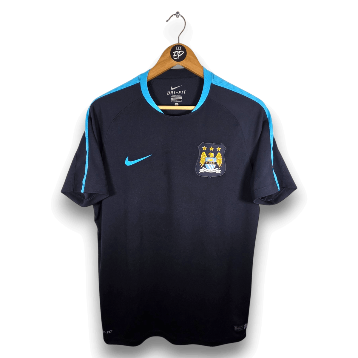 2015-16 Manchester City Training Shirt - 8.5/10 - (L)