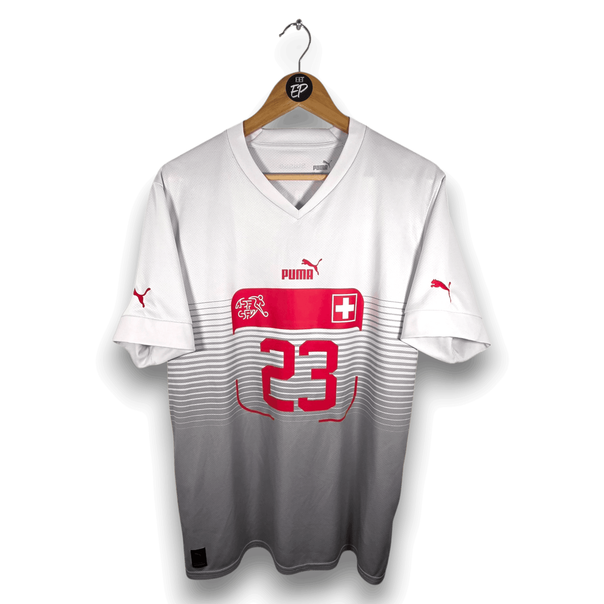 2022-23 Switzerland Away Shirt Shaqiri 