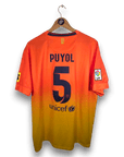 2012-13 FC Barcelona Away Shirt Puyol 
