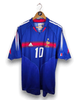 2004-06 France Home Shirt Zidane 