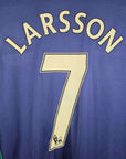 2012-13 Sunderland Away Shirt Player Version LS Larsson 